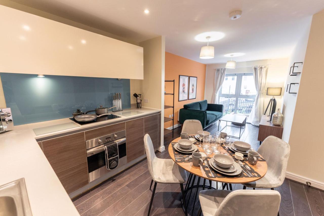 Joivy Modern Flats In Central Birmingham, Next To Business District מראה חיצוני תמונה